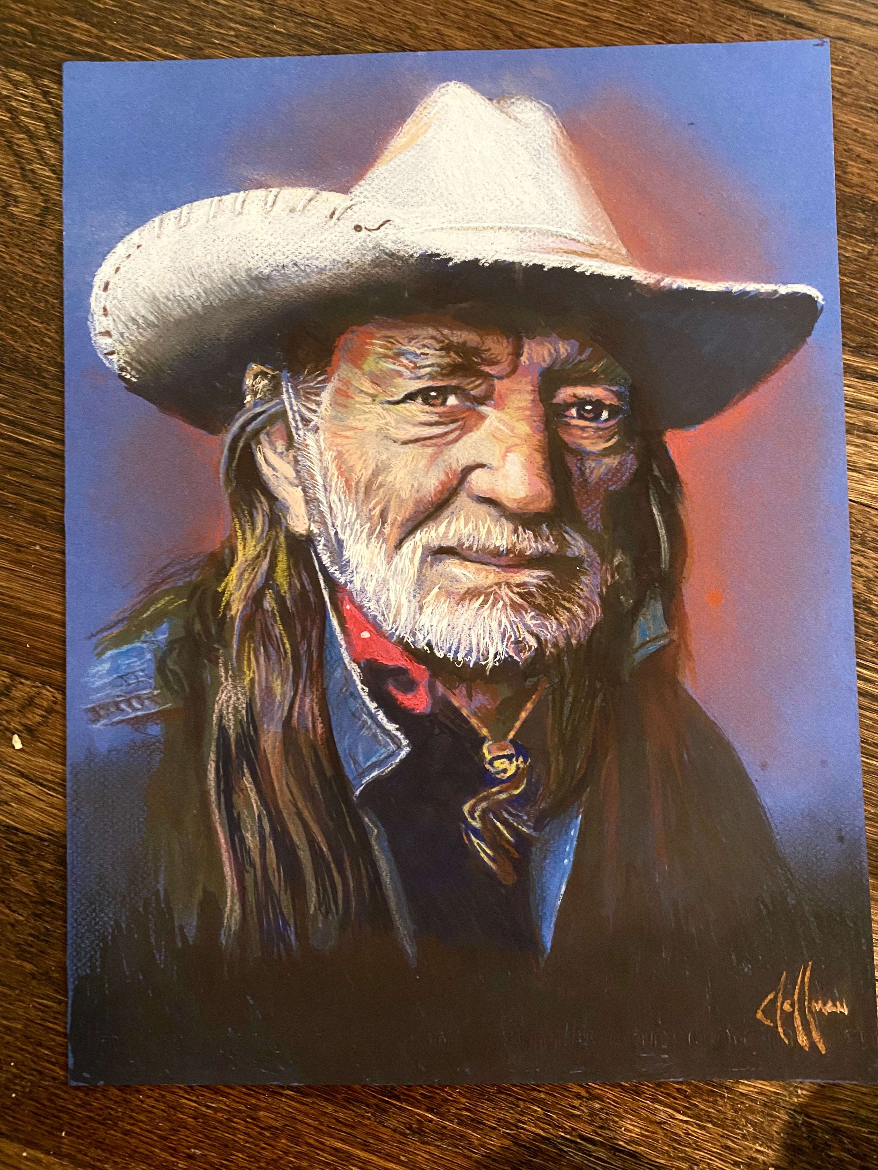 Willie Nelson Wall Art