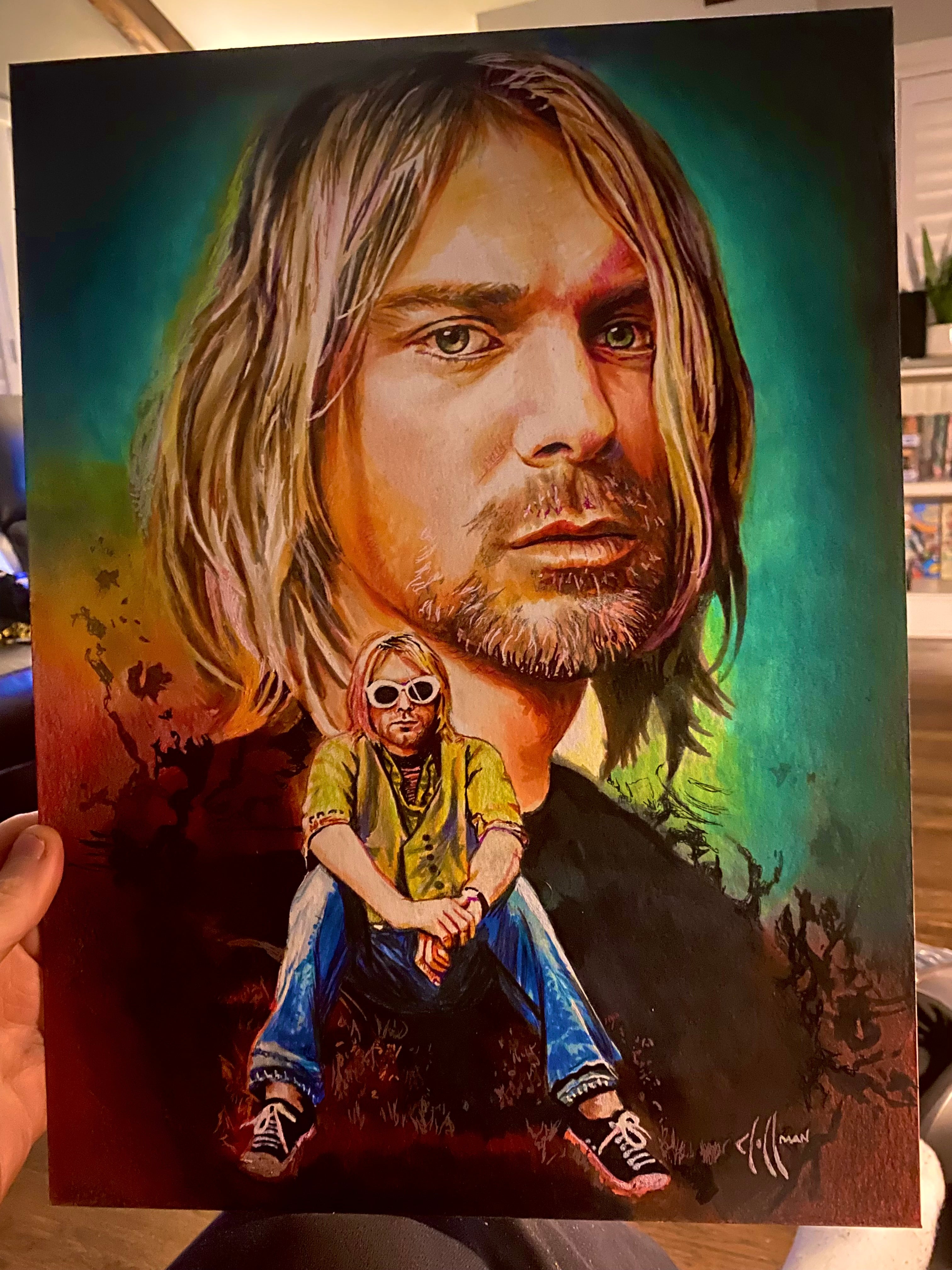 Kurt Cobain Wall Art