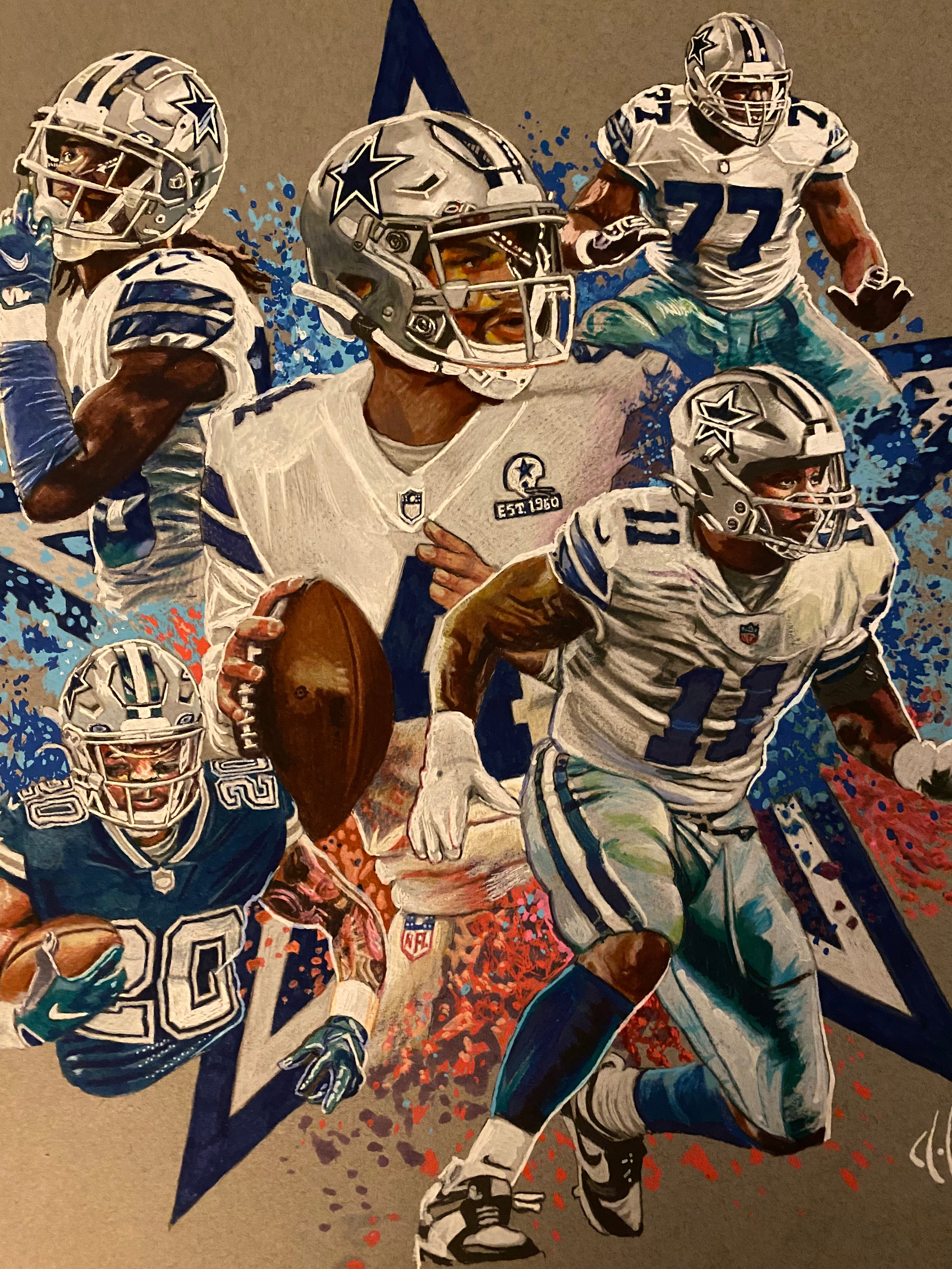 Dallas Cowboys 2023 Wall Art