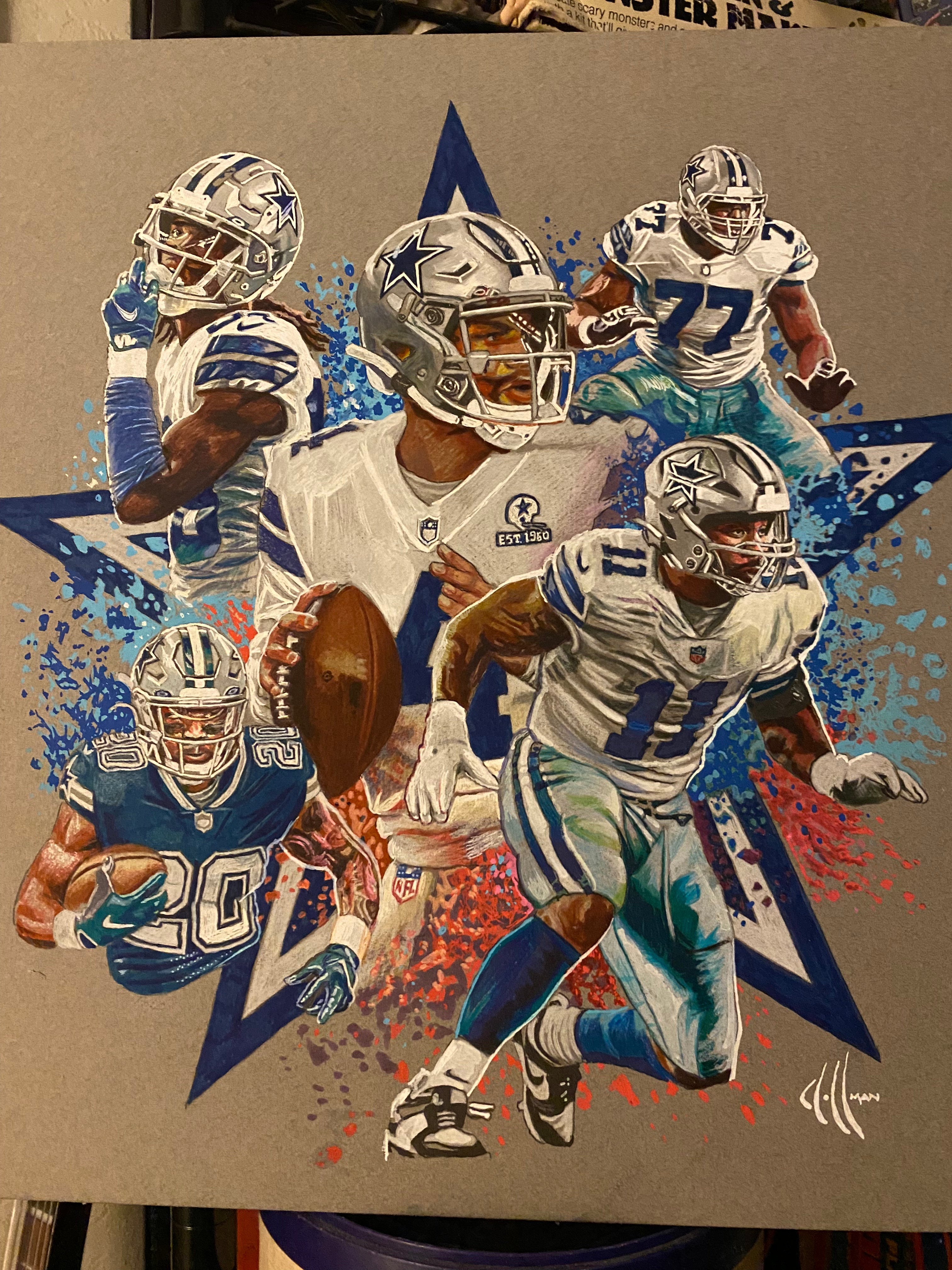 Dallas Cowboys 2023 Collage