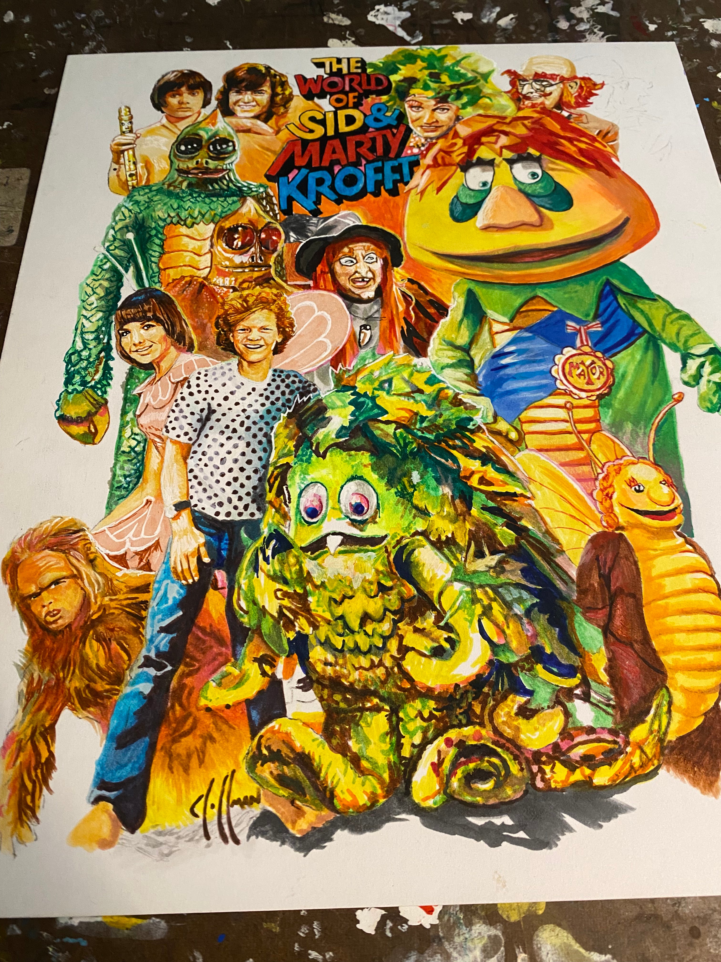 Sid and Marty Krofft 1,014 piece puzzle