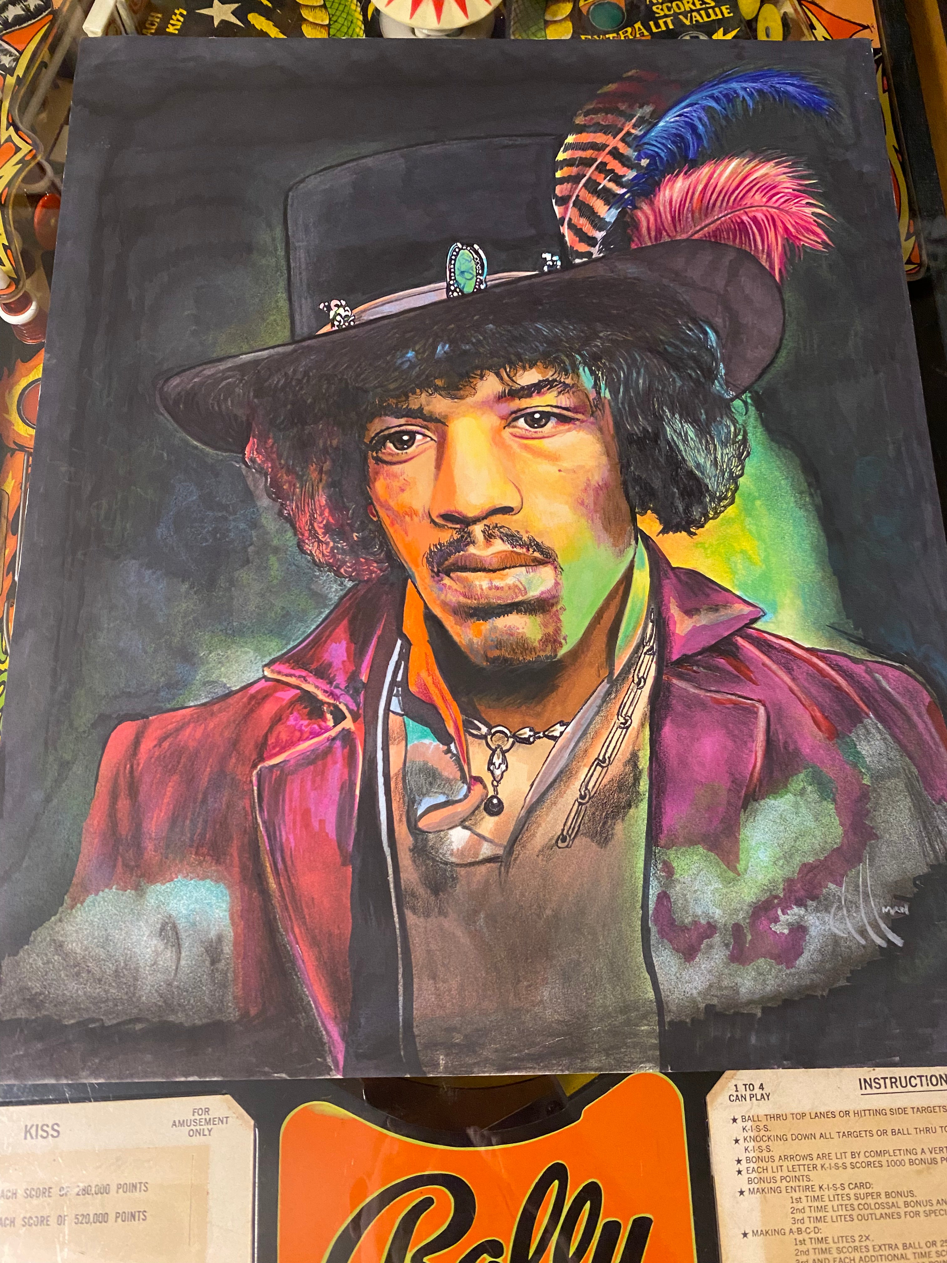 Jimi Hendrix Original Art