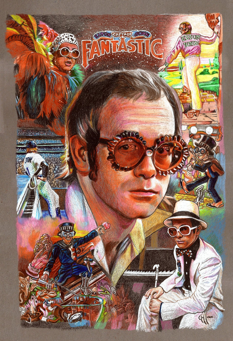 Elton John 1,014 piece puzzle