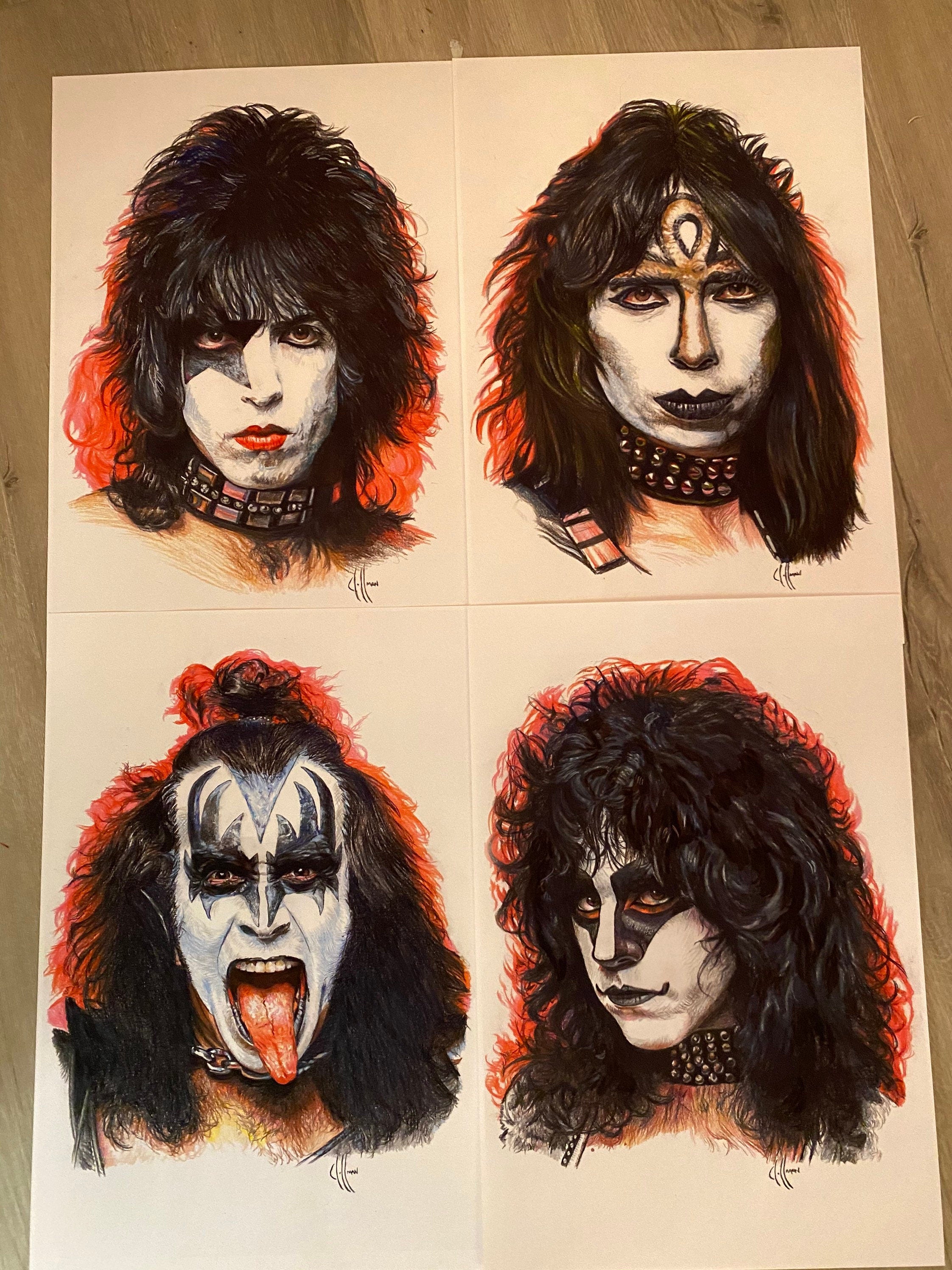 Kiss Member Creatures of the Night Wall Decor