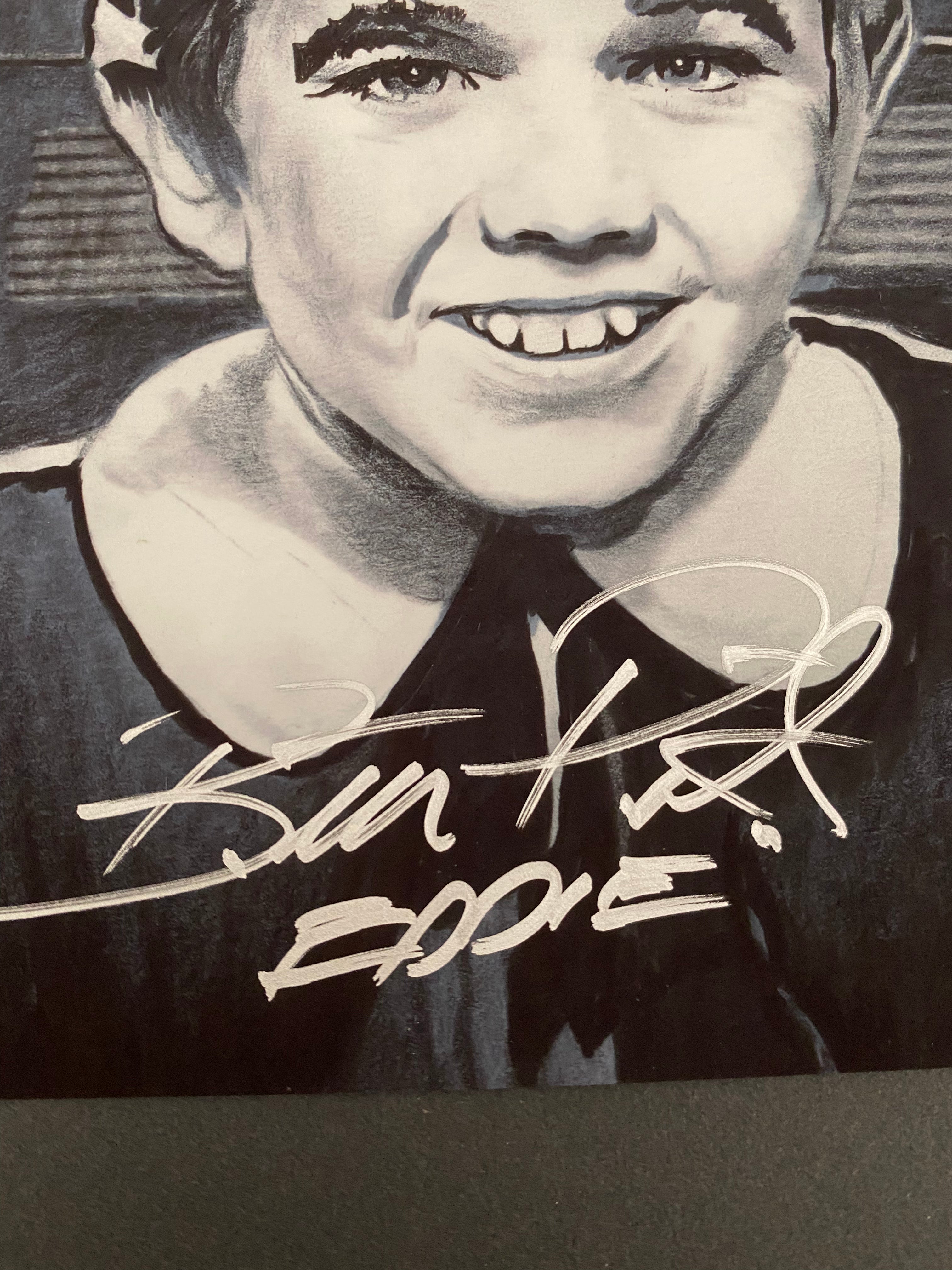 Eddie Munster and Zumbo Signed Wall Decor