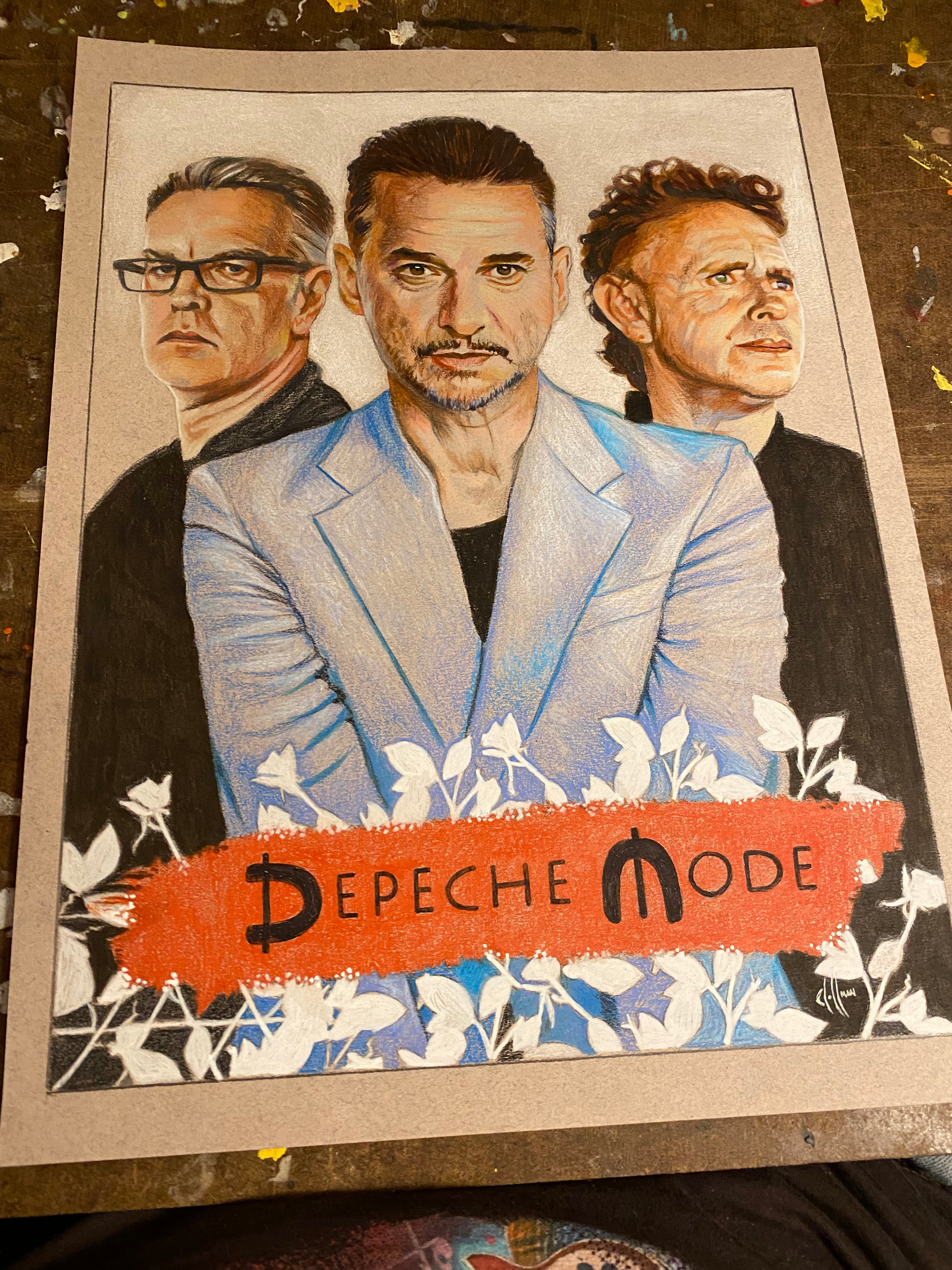 Depeche Mode Wall Art