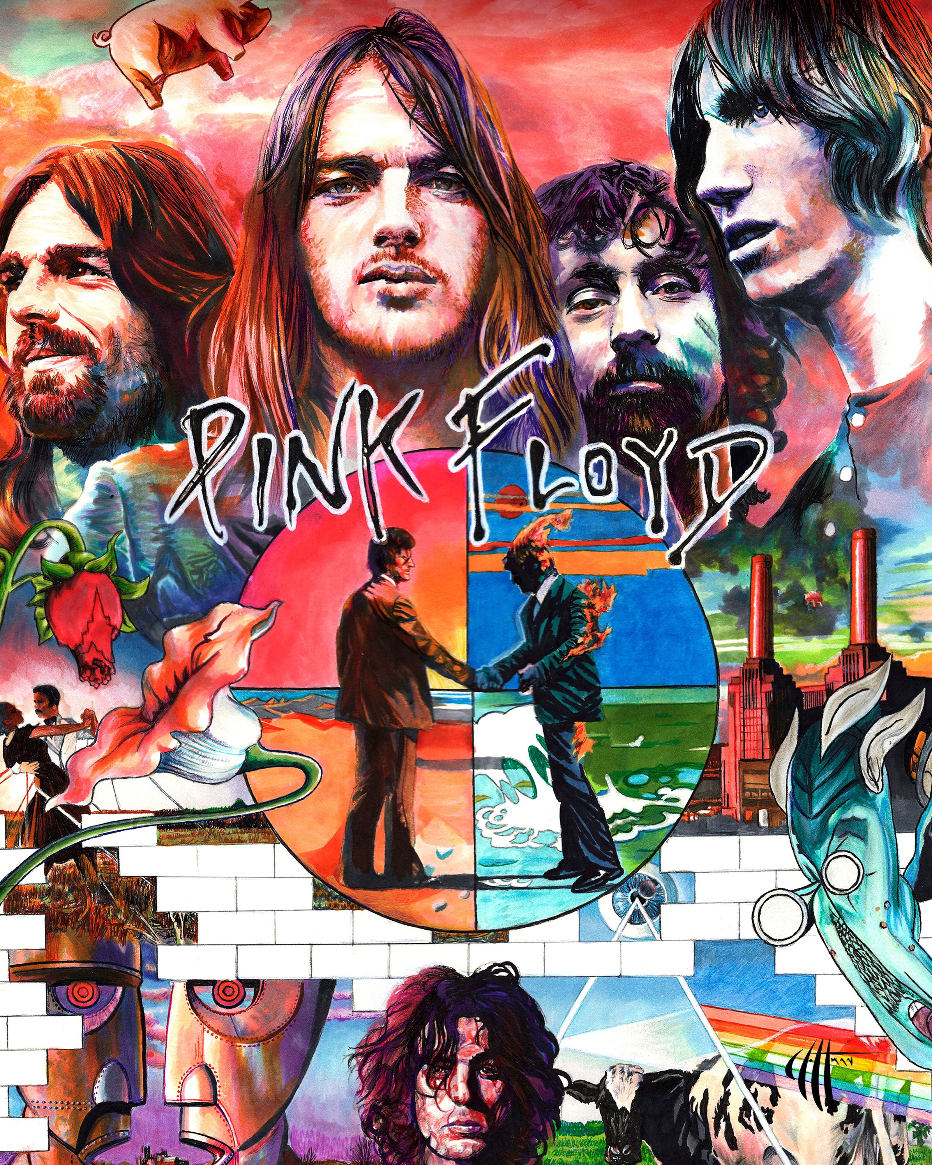 Pink Floyd 520 piece puzzle